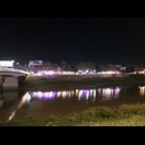 Spiegelungen im Sangker Fluss